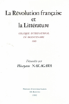 La Révolution française et la Littérature